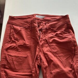 Torrid Red Ankle Cropped Pants